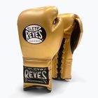 Боксови ръкавици Cleto Reyes Lace Up Sparring gold