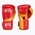 Боксови ръкавици Cleto Reyes High Precision Training Leather red/gold