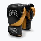 Боксови ръкавици Cleto Reyes High Precision Training Leather black yellow