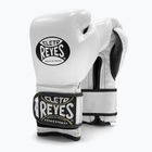 Боксови ръкавици Cleto Reyes Velcro Sparring white/black