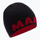Mammut Logo зимна шапка черно-червена 1191-04891-0001-1