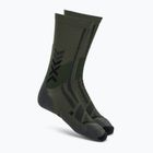 Чорапи X-Socks Hike Discover Crew green/black
