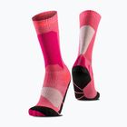 Детски скиорски чорапи X-Socks Ski Discover Otc light pink/light sand
