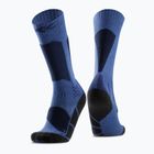 Детски скиорски чорапи X-Socks Ski Discover Otc blue blossom/marine