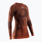 Дамска термо блуза с дълъг ръкав X-Bionic Symbio Merino Shirt clay