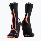 Дамски чорапи X-Socks Trailrun Discover Crew x black/dusty rose