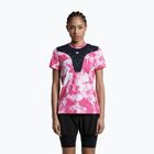 Дамска тениска за бягане X-Bionic Corefusion Run wolfpack/white/neo pink
