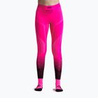 Дамски термоактивни панталони X-Bionic Invent Graphics fluo pink/x white