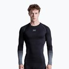 Мъжки термоактивен суитшърт X-Bionic Invent Graphics LS x black/dark grey