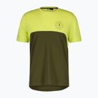 Мъжка колоездачна тениска SCOTT Trail Flow DRI btter yellow/fir green