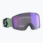 Скиорски очила SCOTT Shield LS soft green/black/light sensitive blue chrome