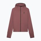 Мъжки суитшърт за бягане On Climate Zip Hoodie barberry