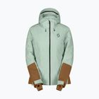 Дамско скиорско яке SCOTT Ultimate Dryo Tech fresh green/bread brown