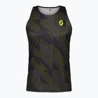 Мъжка тениска за бягане SCOTT RC Run Tank black/yellow