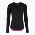 Дамска блуза с дълъг ръкав за бягане SCOTT Endurance Tech black/liquid purple