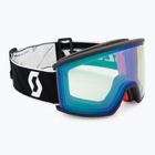 Скиорски очила SCOTT Ambit black/white/amp aurora green chrome