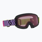 Детски ски очила SCOTT Witty SGL purple/neon pink/enhancer