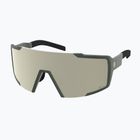 Слънчеви очила SCOTT Shield khaki green/amp white chrome