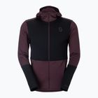 Мъжки поларен суитшърт SCOTT Defined Light Hoody cocoa red/black