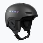 Скиорска каска SCOTT Track granite black/holo silver