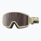 Скиорскa маска SCOTT Trace Pro Compact mojave beige/silver chrome