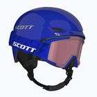 Детска скиорска каска SCOTT Track + Gogle Factor Pro Combo blue/grey