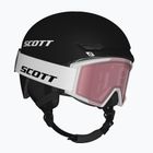 Детска скиорска каска SCOTT Track + Gogle Factor Pro Combo stealth/black