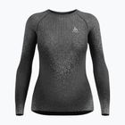 Дамски термоактивен лонгслив Odlo Performance Warm Blackcomb Bl Top Crew Neck black