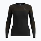 Дамска термоактивна блуза с дълъг ръкав ODLO Fundamentals Performance Warm Bl Top Crew Neck black