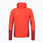 Мъжки суитшърт Mammut Taiss ML Hooded mammut red/dark mammut