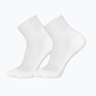 Чорапи Mammut Multisport Quarter Socks 2 pack white/white
