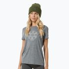 Дамска тениска super.natural Ornament Tee cashmere grey melange/leaf melange/white stone