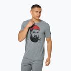 Мъжка тениска super.natural Sailor Tee cashmere grey mel/jet black /high risk red