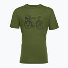 Мъжка тениска Super.natural Bicycle Nomad Tee Chive/Jet Black