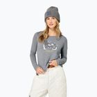 Дамска блуза с дълъг ръкав super.natural Apres Ski cashmere grey melange/various