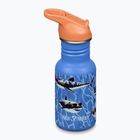 Klean Kanteen Flip Seal Sport Cap Straw 355 ml детска бутилка за пътуване "Акули в сенки