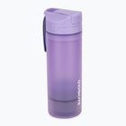 Туристическа бутилка с филтър Bachgold Selfpress Waterfilter 500 ml lilac