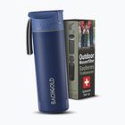 Туристическа бутилка с филтър Bachgold Selfpress Waterfilter 500 ml blue