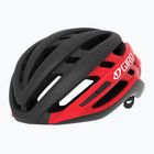 Giro Agilis Integrated MIPS каска за велосипед матово черно/ярко червено