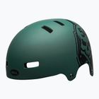 Велосипедна каска Bell Local green black/skull