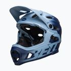 Велосипедна каска Bell FF Super DH MIPS Spherical matte light blue/navy