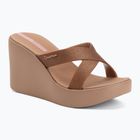 Дамски чехли Ipanema High Fashion II Slide brown/glitter/pink
