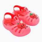 Ipanema Summer XIV Baby тъмнорозови/червени сандали