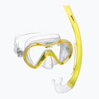 Детски комплект за шнорхелинг Mares Combo Seahorse yellow/clear