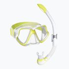 Комплект за шнорхелинг Mares Combo Wahoo Neon yellow/white/clear 411779SF