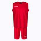 Spalding Atlanta 21 баскетболен комплект за мъже шорти + фланелка червен SP031001A223