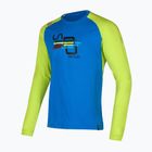 Мъжка блуза с дълъг ръкав за катерене La Sportiva Stripe Cube Long Sleeve electric blue/lime punch