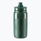 Велосипедна бутилка Elite FLY Tex 550 ml dark green/grey logo