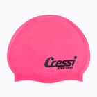 Детска шапка за плуване Cressi Silicone Cap pink XDF220