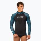 Мъжки дълъг ръкав Cressi Cobia Hunter camo blue за плуване